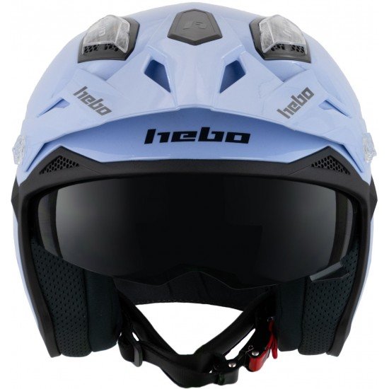 Capacete HTR-P01 V6 ZONE 5 MONOCOLOR Azul Hebo