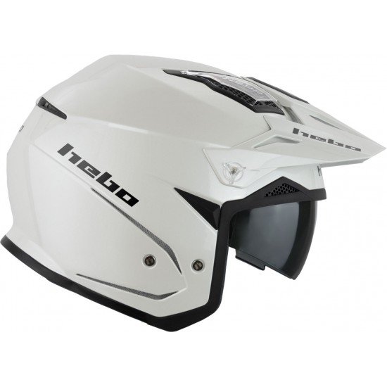 Capacete HTR-P01 V6 ZONE 5 MONOCOLOR Branco Hebo