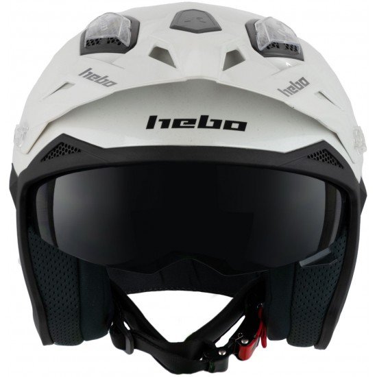 Capacete HTR-P01 V6 ZONE 5 MONOCOLOR Branco Hebo