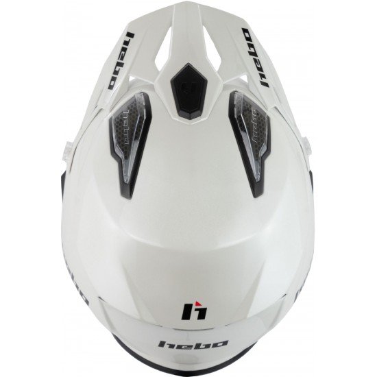 Capacete HTR-P01 V6 ZONE 5 MONOCOLOR Branco Hebo