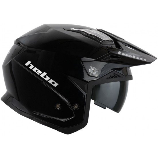 Capacete HTR-P01 V6 ZONE 5 MONOCOLOR Preto Hebo