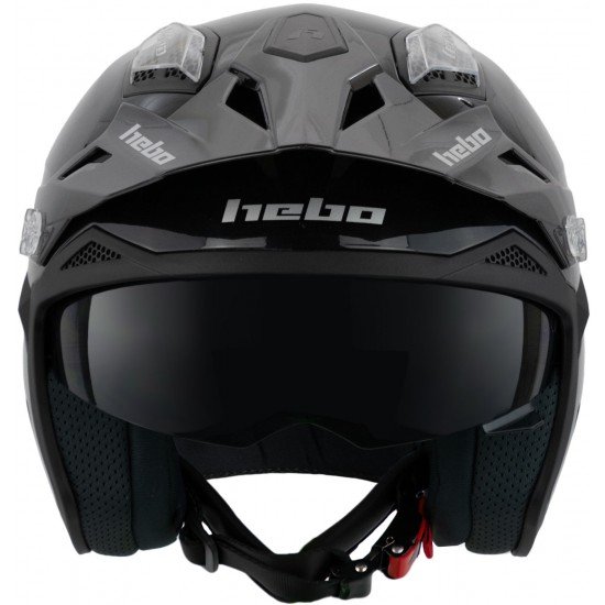 Capacete HTR-P01 V6 ZONE 5 MONOCOLOR Preto Hebo