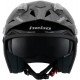 Capacete HTR-P01 V6 ZONE 5 MONOCOLOR Preto Hebo