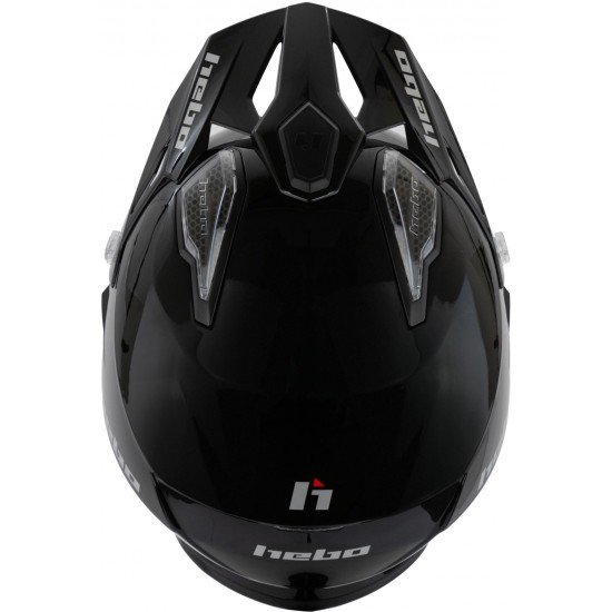 Capacete HTR-P01 V6 ZONE 5 MONOCOLOR Preto Hebo