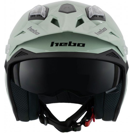 Capacete HTR-P01 V6 ZONE 5 MONOCOLOR Verde Hebo