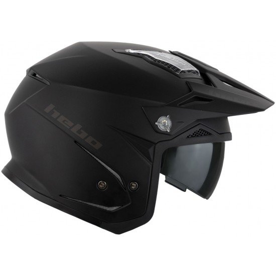 Capacete HTR-P01 V6 ZONE 5 MONOCOLOR Preto Mate Hebo