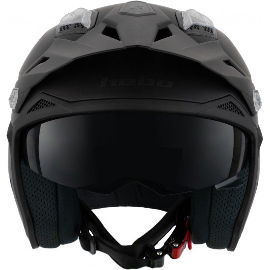 Capacete HTR-P01 V6 ZONE 5 MONOCOLOR Preto Mate Hebo