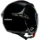 Capacete Jet URBAN CTR II Preto Hebo