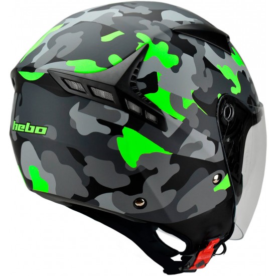 Capacete Jet URBAN CTR II Lima Hebo