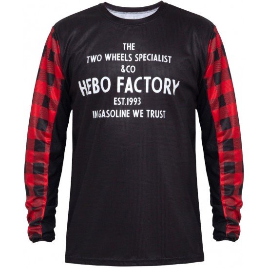 Camisola STRATOS WOODSMAN Vermelha Hebo