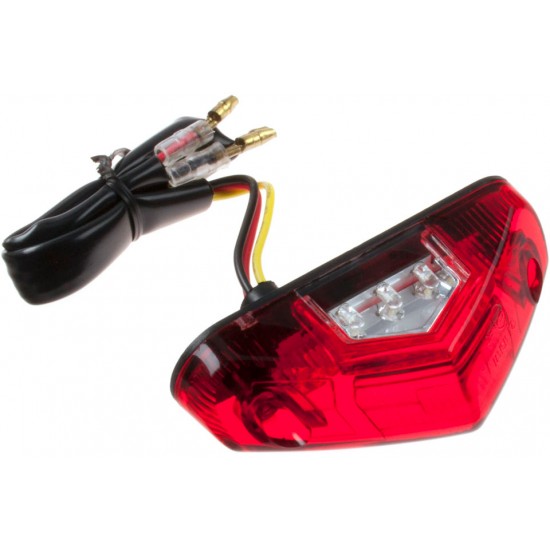 Farolim Leds Triangular Vermelho Racepro