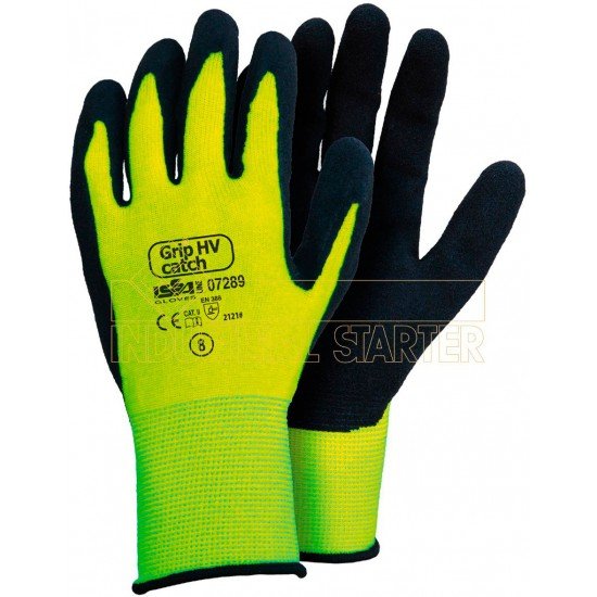 Luvas de Mecânico Grip HV Nylon / Latex