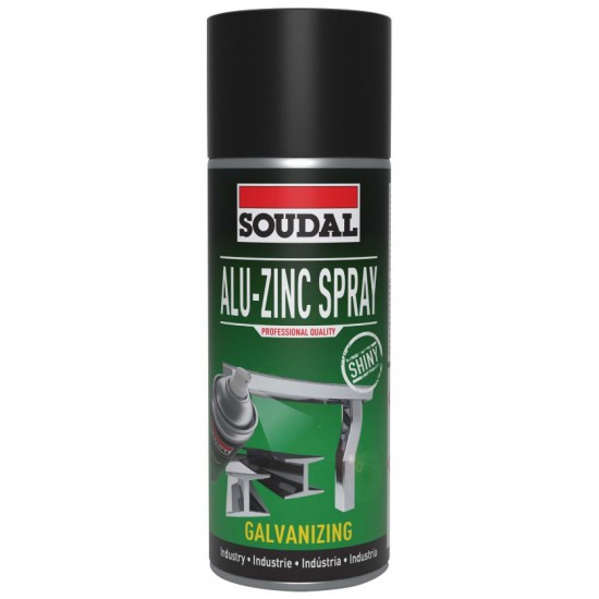 Spray de Zinco Alu Brilhante Soudal