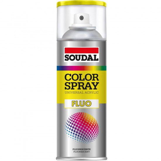 Spray Tinta FLUORESCENTE Soudal