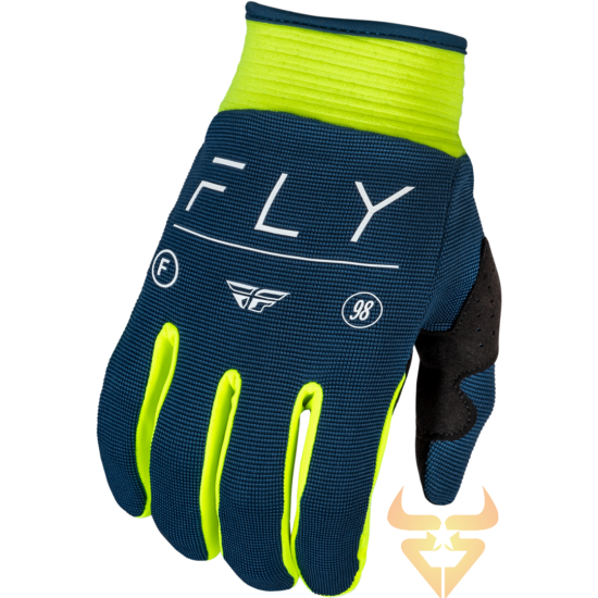 Luvas Criança Fly Racing F16 Navy / Hi-Viz / White