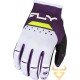 Luvas Fly Racing Kinetic Reload Deep Purple / White / Hi-Vis