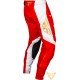 Calças Fly Racing Evolution DST Red / White / Iridium Red