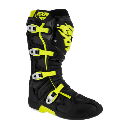 Botas FXR Factory Ride Black / Hi Vis