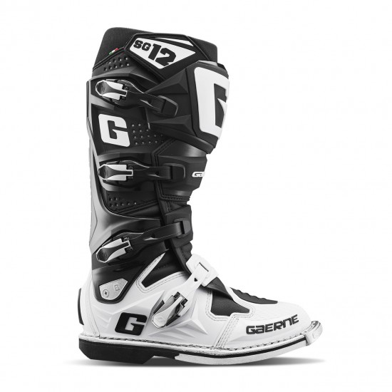 Botas Gaerne MX SG12 Black / White