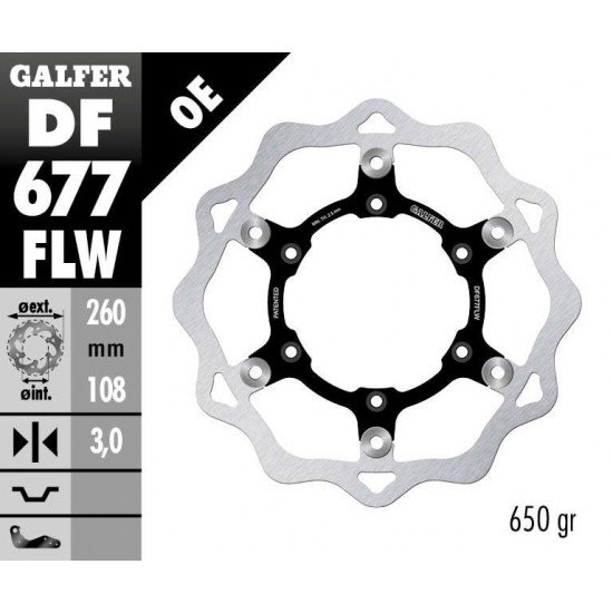 Discos Travão Frente Float Wave Galfer GasGas