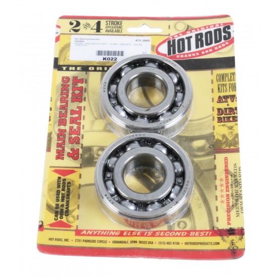 Kit Rolamentos Cambota Hot Rods Yamaha Yfz 450