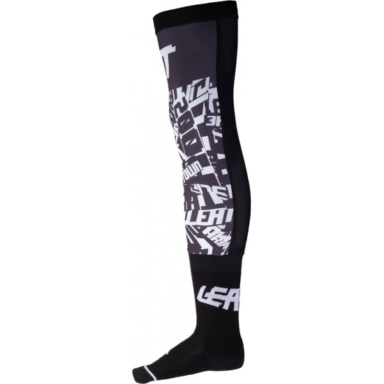 Meias para Joelheira Leatt Brace Preto / Branco