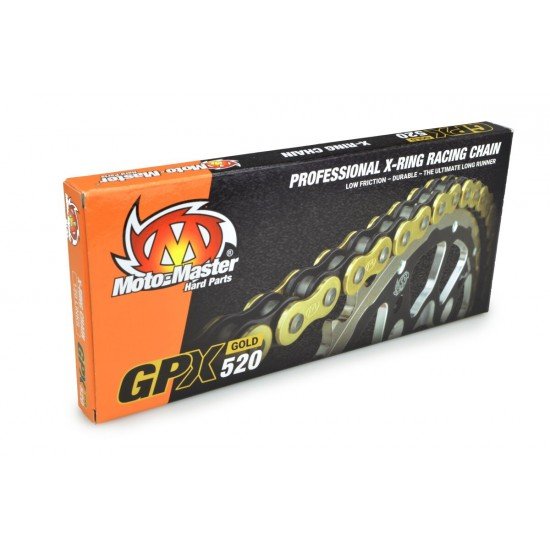 Corrente Moto-master 520 GPX Gold X-ring