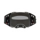 Óculos Airbrake MX Goggle Tuff Blocks Black Gunmetal Dark Grey