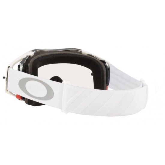 Óculos Airbrake MX Goggle Tuff Blocks White Clear Lens