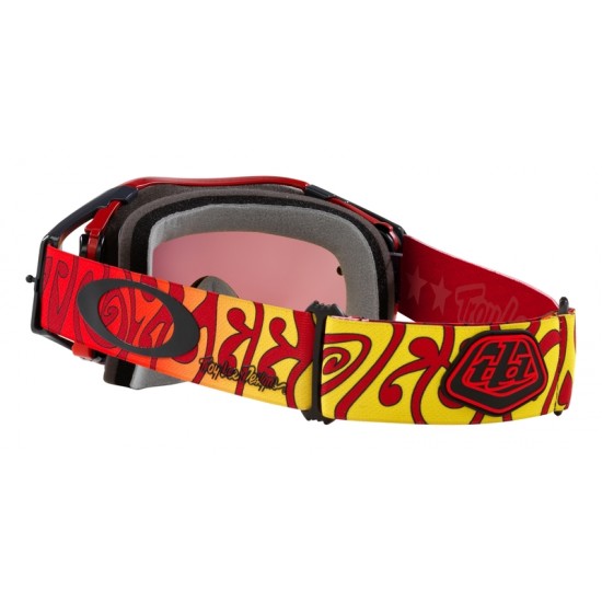 Óculos Oakley Airbrake MX - TLD Trippy Red Prizm MX Torch