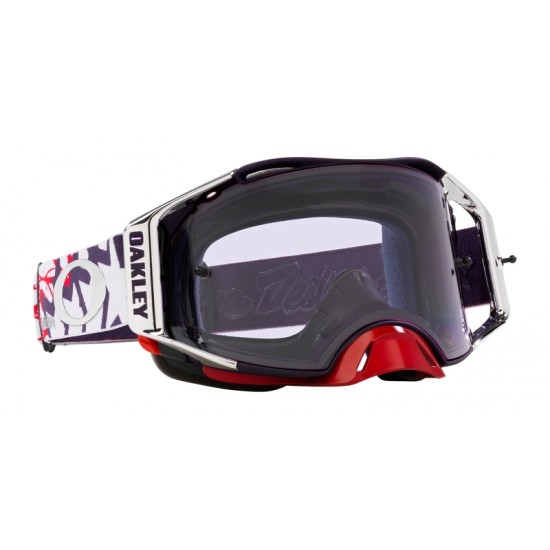 Óculos Oakley Airbrake MX Lente TLD RWB Stars Prizm MX Low Light