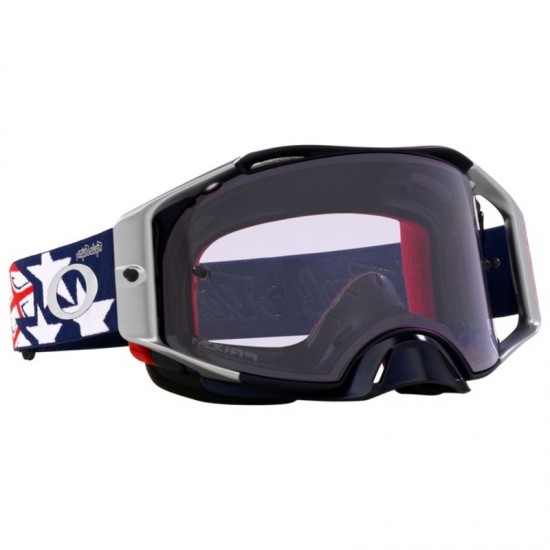 Óculos Oakley Airbrake TLD Red White Blue Wings - Prizm MX