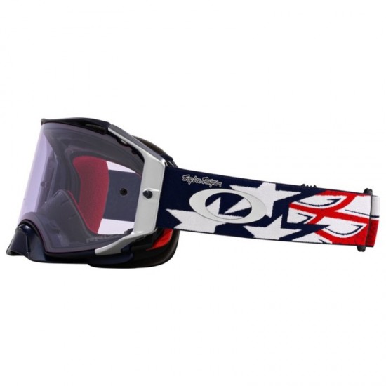 Óculos Oakley Airbrake TLD Red White Blue Wings - Prizm MX