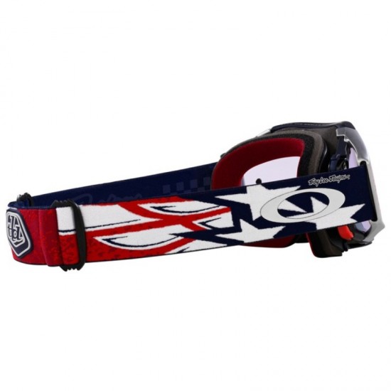 Óculos Oakley Airbrake TLD Red White Blue Wings - Prizm MX