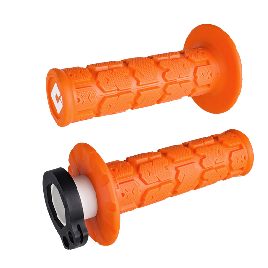 Punhos Odi Lock On Rogue Mx Orange