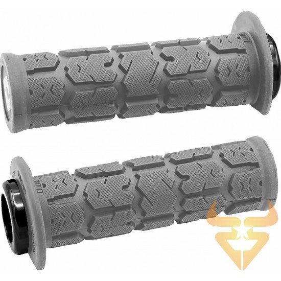 Punhos Atv Odi Lock On Rogue V2.1 Grey / Black