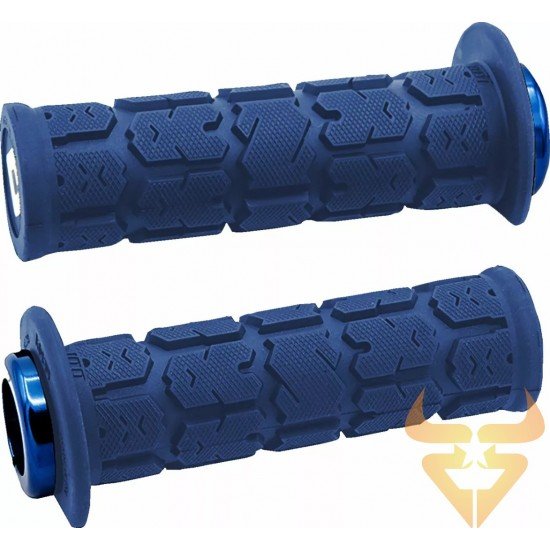 Punhos Atv Odi Lock On Rogue V2.1 Blue