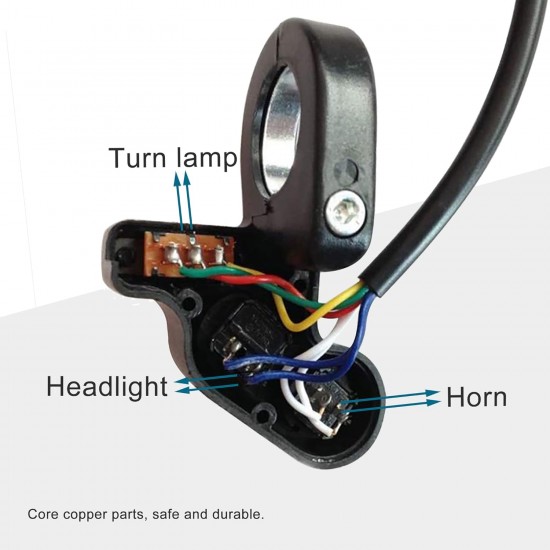 Comutador Guiador Pisca / Luz / Buzina Promx