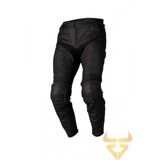 Calças em Pele Rst TOUR 1 Preto (Short Leg)