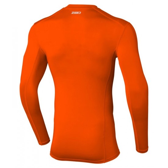 Camisola De Compressão Seven Zero Staple Flo Orange