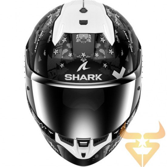 Capacete Shark Skwal I3 Hellcat Black / Chrome / Grey